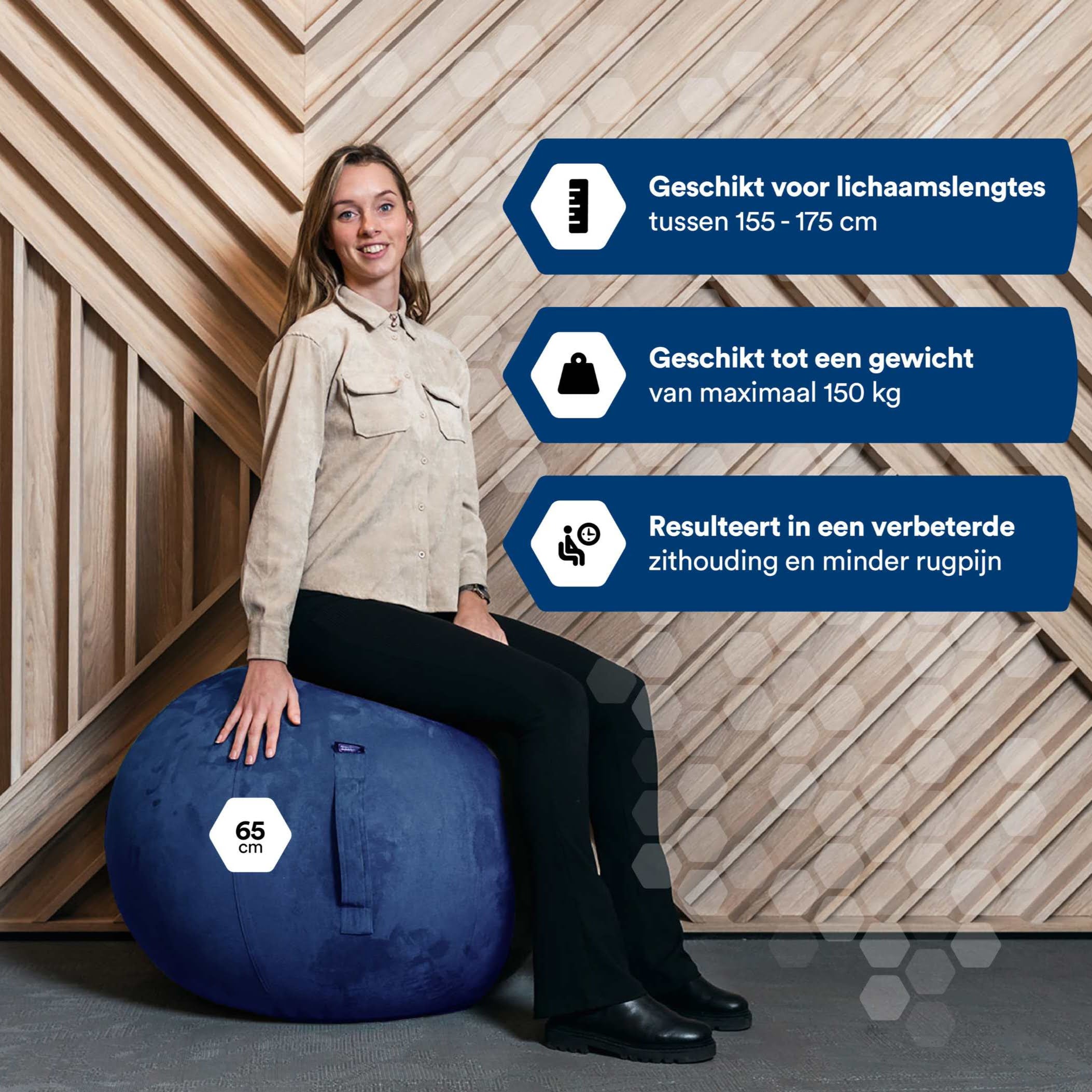 blauw zitbal #kleur_blauw