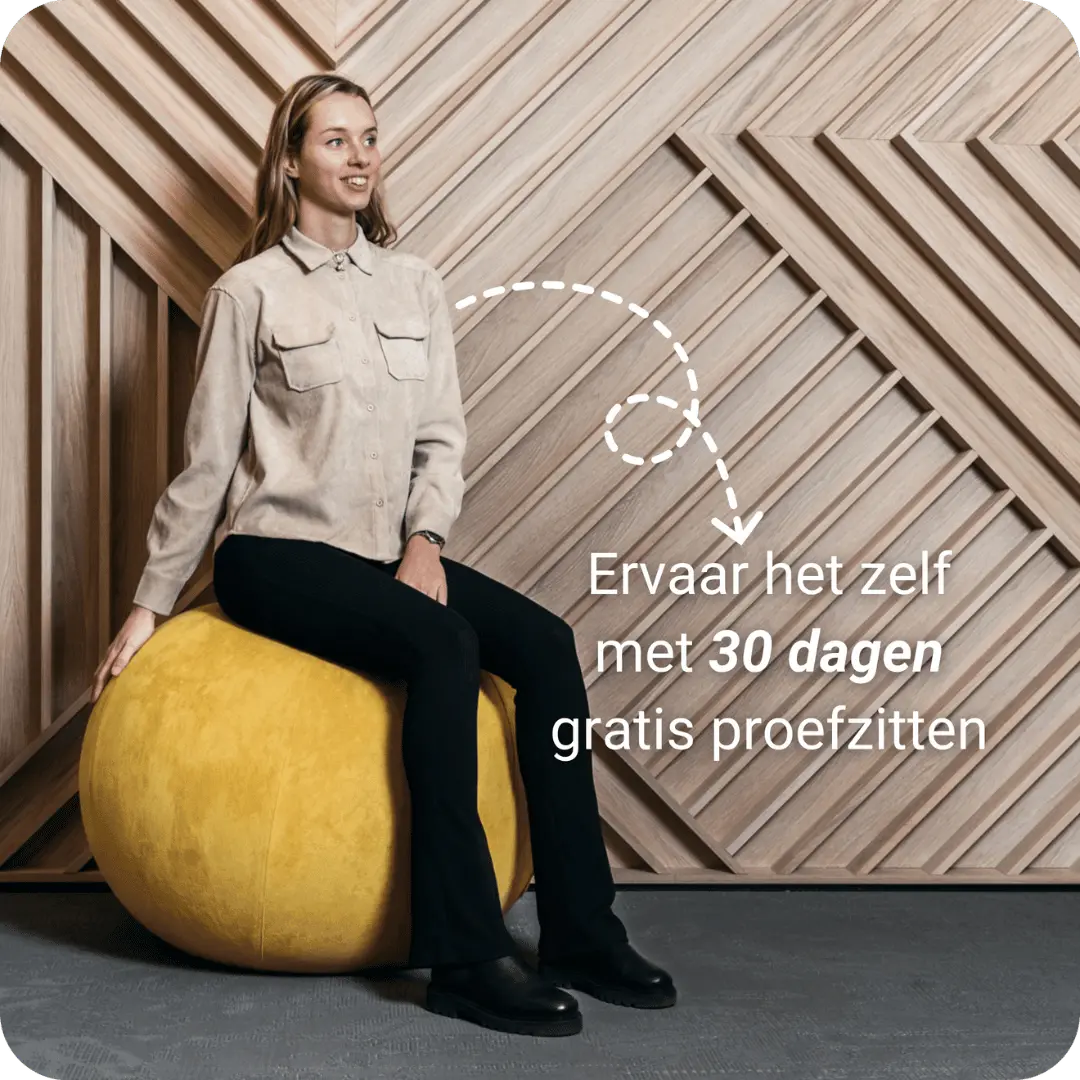 zitbal geel #kleur_geel