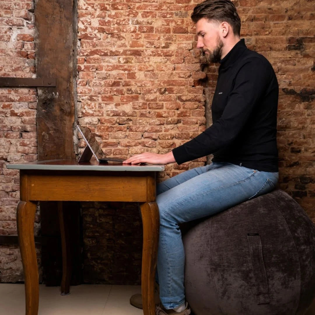 zitbal steen steengrijs #kleur_steengrijs