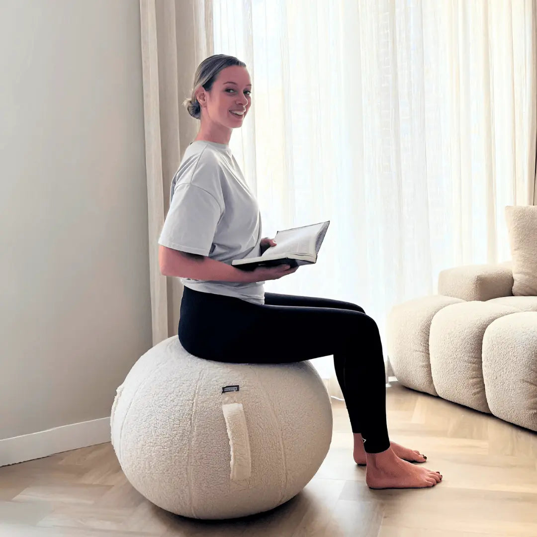 teddy zitbal wit #kleur_wit