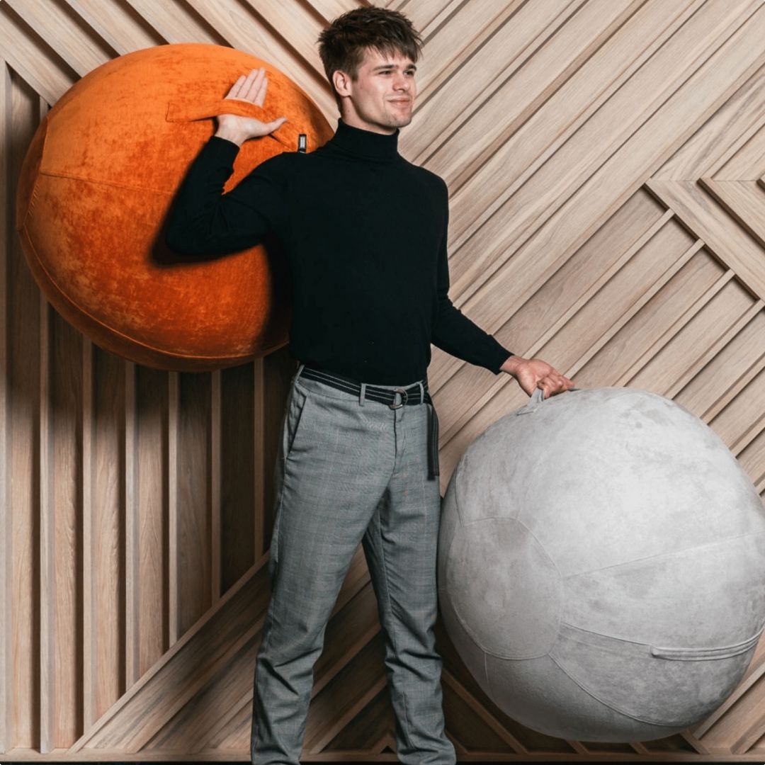 zitbal grijs #kleur_grijs