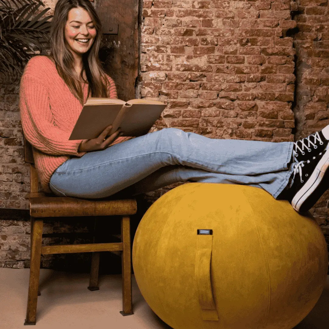 zitbal geel #kleur_geel