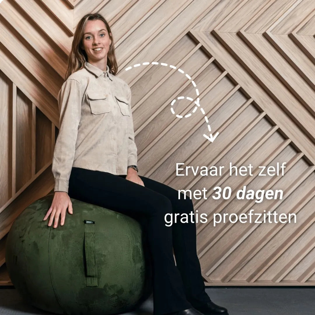 zitbal groen #kleur_groen