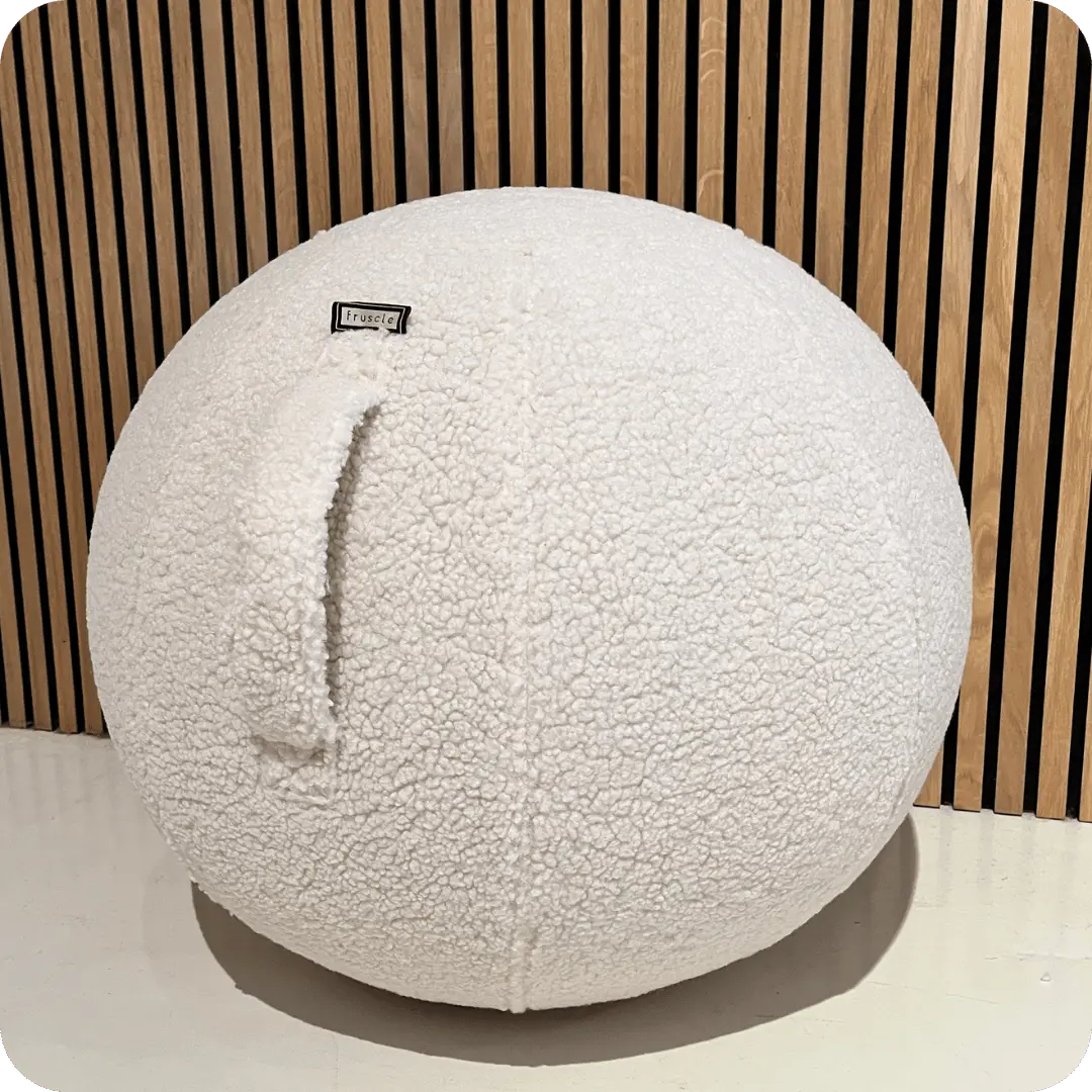 teddy zitbal wit #kleur_wit