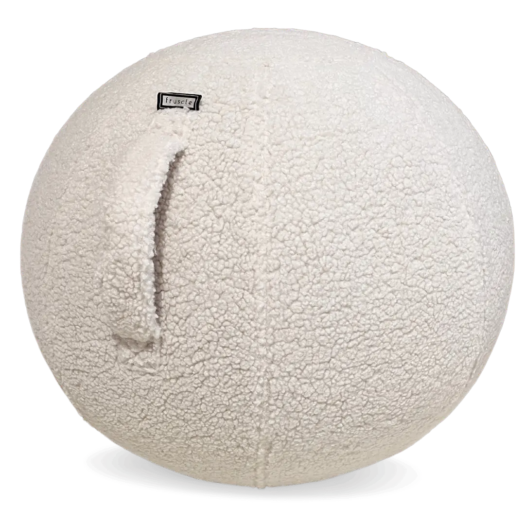 teddy zitbal wit #kleur_wit